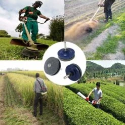 Pack 50mm Lawn Mower Blade Sharpener For Hand Drill And Tool Sharpener -Garden Care 56638373 4