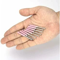 Grinding Polishing Head, 8 Pcs Abrasive Stone Grinding Wheels, Rod Grinding Wheel, Abrasive Rod, Chainsaw Sharpeners, 4mm Diamond Chainsaw Sharpening Files For Sharpening Chainsaws -Garden Care 56638843 5