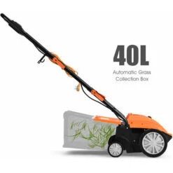 2 In 1 Electric Lawn Scarifier & Rake Garden 1500W Aerator W/ 40L Collection Box -Garden Care 58324265 4