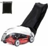 Lawn Mower Cover, 210D Oxford Cloth Mower Cover, Lawn Tractor Cover With Drawstring & Buckle Wi -Garden Care 58420826 1