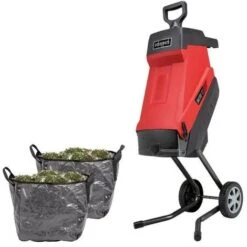 230V 2,4kW ELECTRIC GARDEN SHREDDER 45MM SCHEPPACH GS55 + EXTENSION CABLE 20 MT -Garden Care 58740865 3