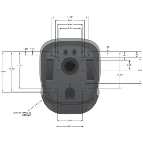New Stens High Back Seat For John Deere TCA13830 420-200 4 New Stens High Back Seat For John Deere TCA13830 420-200 - Image 2