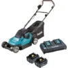 MAKITA DLM382CT2 Twin 18v Rotary Mower