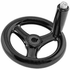 12 X 125mm Milling Machine Spoke Handwheel Black -Garden Care 59691586 5