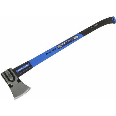 Sealey Felling Axe With Fibreglass Shaft 3.5lb AXG99 3 Sealey Felling Axe With Fibreglass Shaft 3.5lb AXG99