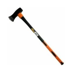 6lb Splitting Maul Axe Wood Log Tree Hatchet Fibreglass Handle Axe Hammer 53077