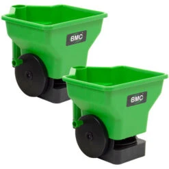 BMC Handheld Fertiliser, Seed And Salt Spreader - Pack Of 2