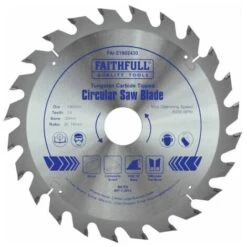 Faithfull TCT Circular Saw Blade 190 X 30mm X 24T POS