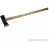 Silverline 6lb 633757 Axe Hardwood Handle Hammer Log Splitter Maul Steel Head