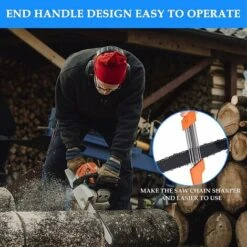 For Stihl Chainsaw Sharpener Compatible With Stihl 3/8 P Chainsaw Chain, Stihl 2 In 1 Easy File 4.0mm -Garden Care 67529341 5