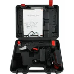 Electric Pruning Shears, 21VF Rechargeable Professional Cordless Electric Pruning Shears For Garden Parks Farm Greenhouse One Battery With Storage Box EU Plug - No Extra Blade 11 Electric Pruning Shears, 21VF Rechargeable Professional Cordless Electric Pruning Shears For Garden Parks Farm Greenhouse One Battery With Storage Box EU Plug - No Extra Blade -Garden Care 68774013 5