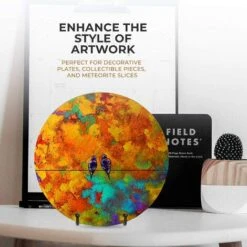 Plate Stands For Display - Plate Holder Display Stand + Metal Frame Holder Stand For Picture, Decorative Plate, Book, Photo Easel (2 Pack) 4.5 Inch -Garden Care 69212668 4