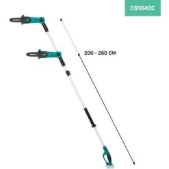 VONROC Telescopic Chainsaw 20V (excl. Battery And Quick Charger) - Tiltable Head – Extendable Pole (200-260 Cm) 10 VONROC Telescopic Chainsaw 20V (excl. Battery And Quick Charger) - Tiltable Head – Extendable Pole (200-260 Cm) -Garden Care 69247779 4