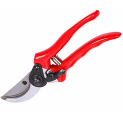 Secateurs Secateurs With Juice Groove Ergonomic Handles 25mm/215mm Guazhuni(Red）