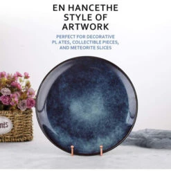 4pcs Plate Stands For Display Plate Holder Display Stand Metal Frame Holder Stand For Picture, Decorative Plate, Book, Photo Easel Rose Gold Large -Garden Care 69416128 3