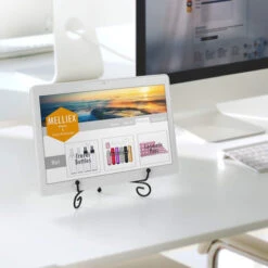 5 Pack Iron Display Stand, Blue Iron Easel Plate Display Photo Holder Stand, Displays Picture Frames, Decorative Plates, Tablets And Art 6 Inch 10 5 Pack Iron Display Stand, Blue Iron Easel Plate Display Photo Holder Stand, Displays Picture Frames, Decorative Plates, Tablets And Art 6 Inch -Garden Care 69416693 4