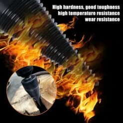 Log Splitter Drilling Cone 42mm And 32mm, Wood Splitter, Wood Conical Screw For Stepped Drill Firewood Cutter Log Splitter Steel Cone High Speed Drill -Garden Care 71340118 4