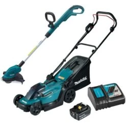 Makita DLM330RT 18v LXT Cordless Lawn Mower 33cm 1x5ah Battery DUR181Z Trimmer