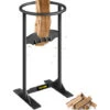 VEVOR Firewood Splitter, Q235 Steel Log Wood Splitter Wedge, For Splitting 6" Diameter Wood Manual Wedge Wood Splitter, 8.3"x17" Portable Log Splitting W/ 4 Screws & Blade Cover, For Home, Campsite -Garden Care 74438156 1