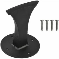 MUFF Wood Splitter Wedge Heavy Duty Small Firewood Kindling Splitter Manual Log Splitter For Small Fireplace Wood Stove　black -Garden Care 74654906 2