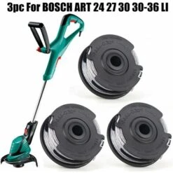 GDRHVFD Set Of 3 Spools Of Line For Brushcutter Bosch Art 24 27 30 30-36 Li 18 M 1.65 Mm Garden Accessorie 8 GDRHVFD Set Of 3 Spools Of Line For Brushcutter Bosch Art 24 27 30 30-36 Li 18 M 1.65 Mm Garden Accessorie -Garden Care 74951062 2