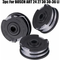 GDRHVFD Set Of 3 Spools Of Line For Brushcutter Bosch Art 24 27 30 30-36 Li 18 M 1.65 Mm Garden Accessorie 9 GDRHVFD Set Of 3 Spools Of Line For Brushcutter Bosch Art 24 27 30 30-36 Li 18 M 1.65 Mm Garden Accessorie -Garden Care 74951062 3