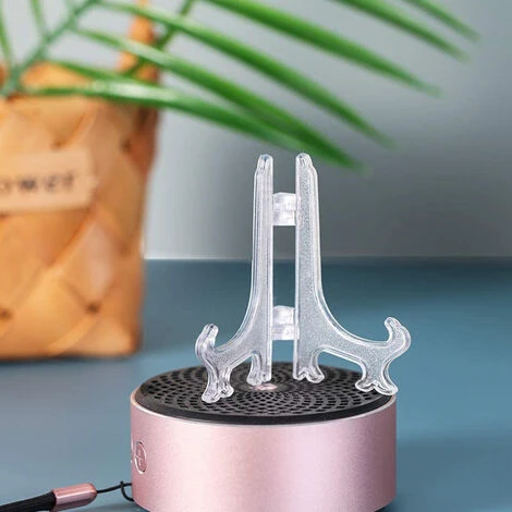 12 Pieces Plastic Easels Plate Holders, Plate Holders, Folding Plates, Display Stands For Displaying Collectible Plates, Bowl Holders, Books, Plates, DVDs, Picture 5 12 Pieces Plastic Easels Plate Holders, Plate Holders, Folding Plates, Display Stands For Displaying Collectible Plates, Bowl Holders, Books, Plates, DVDs, Picture - Image 3