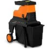 ENGINDOT Electric Garden Shredder, 2500W Garden Shredder And Chipper, Wood Chipper With Max 45CM Cutting Capacity, 60L Collection Bag, Adjustable Cutting Blade For Gardens And Landscaping-PWS01A -Garden Care 78199581 1