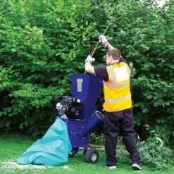 T-Mech 6.5HP Wood Chipper Petrol Garden Tree Commercial Timber -Garden Care 7994746 5