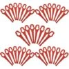 Set Of 100 Plastic Blades For Ferrex/Aldi Far 20-1 97699 2002706 Fe220 -Garden Care 82127963 1