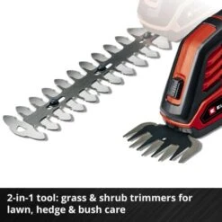 Einhell Power X-Change GE-CG 18/100 Li-Solo Cordless Grass And Bush Shear -Garden Care 86733980 5