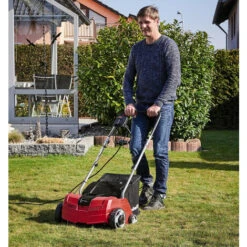 Einhell Electric Lawn Scarifier - 31cm Working Width - Powerful 1200W Motor - 28L Catch Bag - 10 Metre Power Cord - GC-SA 1231/1 -Garden Care 86734055 5
