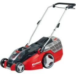 Einhell Power X-Change Cordless Lawnmower 36V - 43cm Cutting Width - Includes 2x Battery And Charger - Brushless - GE-CM 43 Li M