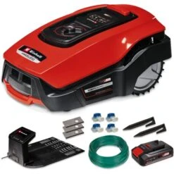 Einhell Power X-Change FREELEXO 500 BT Robot Lawnmower - App Controlled With Bluetooth - Includes Battery And Charging Station