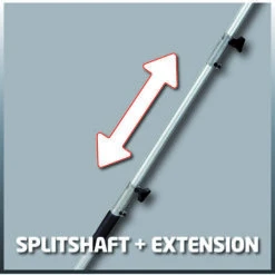 Einhell Electric High Reach Hedge Trimmer - Lightweight Design With Harness & +0.5 Metre Extension - 10m Cord - GC-HH 9048 -Garden Care 86764888 5