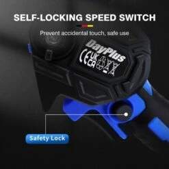 4 Inch Brushless Cordless Chainsaw With 1500mAh Battery And Charger, Portable Electric Chainsaw Hand Chainsaw 2200 SPM For Tree Branches, Courtyard, Household And Garden -Garden Care 87587685 3