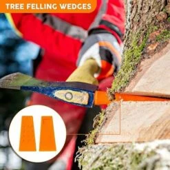 Wedges, Forestry Felling Wedges 140 Mm In ABS Plastic（3 Pieces） -Garden Care 87621779 5