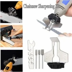 GDRHVFD Chainsaw Sharpening Kits Electric Sharpeners Polishing Accessory Kits Saw Chain Tools -Garden Care 88105417 3