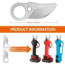 2 PCS SK5 Replacement Blades For Electric Pruner Spare Blade For Professional Battery Operated Electric Shears -Garden Care 88297365 3