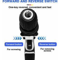 21V Cordless Electric Drill Driver Set, Power Drill Kit With Battery, Lightweight Handheld Power Tool Set With 29pcs Bits And Carry Case, 3/8'' Keyless Chuck, 25+1 Torque Setting -Garden Care 88827302 4