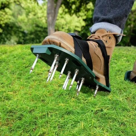 Universal Size Manual Lawn Aerator With 2 Adjustable Straps With Secure Buckles, Aerating Shoes For Effectively Aerating Lawn Soil 6 Universal Size Manual Lawn Aerator With 2 Adjustable Straps With Secure Buckles, Aerating Shoes For Effectively Aerating Lawn Soil - Image 4