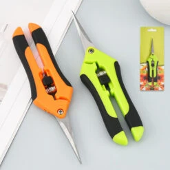 Garden Shears Stainless Steel Pruning Household Potted Plant Pruning Gardening Tools Green -Garden Care 90739305 5