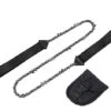 Outdoor Pocket Chainsaw (11 Teeth) Portable Handsaw, Black -Garden Care 90740773 1