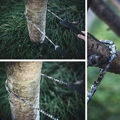 Outdoor Pocket Chainsaw (11 Teeth) Portable Handsaw, Orange -Garden Care 90741040 5