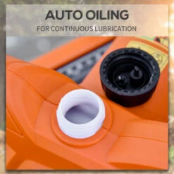 DURHAND Electric Chainsaw Garden Tools 2000 W, 40 Cm Blade Corded Aluminum -Garden Care 9194824 5