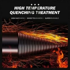 FlkwoH Wood Splitting Cone Drill Bit Set, Heavy Duty Screw Drill, Log Splitter, Cone Splitter, Firewood Splitter With 4 PCS Rods For Electric Hand Drill (42mm) -Garden Care 92346957 5