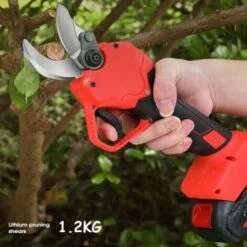 Electric Pruning Shears 40mm Cutting Diameter, Tree Branch Pruner, Electric Pruning Scissors, 1.5Ah Rechargeable Lithium Battery, Anti-Slip Handle (Size : 1x1.5AH) 10 Electric Pruning Shears 40mm Cutting Diameter, Tree Branch Pruner, Electric Pruning Scissors, 1.5Ah Rechargeable Lithium Battery, Anti-Slip Handle (Size : 1x1.5AH) -Garden Care 93292648 4