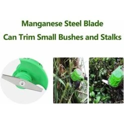 Replacement Grass Trimmer Blade Heads Lawn Mower Brush Cutter Blades Weed Killer Blade Heads(Blade X 4) -Garden Care 93408021 4