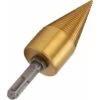 FlkwoH Log Splitter Screw Cone, Electric Drill Bit, Step Drill Bit, Wood Splitting Drill Bit, Step Drill Bit With Square Handle, 147mm 2 FlkwoH Log Splitter Screw Cone, Electric Drill Bit, Step Drill Bit, Wood Splitting Drill Bit, Step Drill Bit With Square Handle, 147mm -Garden Care 93447383 1
