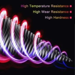 FlkwoH Wood Splitting Drill Bit, Firewood Machine Log Splitter, Drill Screw Cone Log Splitter Easy To Split Wood, Wood Chipper Tool With 3 Drill Handles -Garden Care 93456809 4